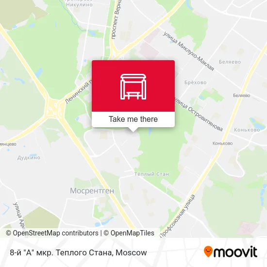 8-й "А" мкр. Теплого Стана map