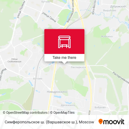 Симферопольское ш. (Варшавское ш.) map
