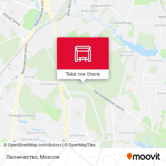 Лесничество map