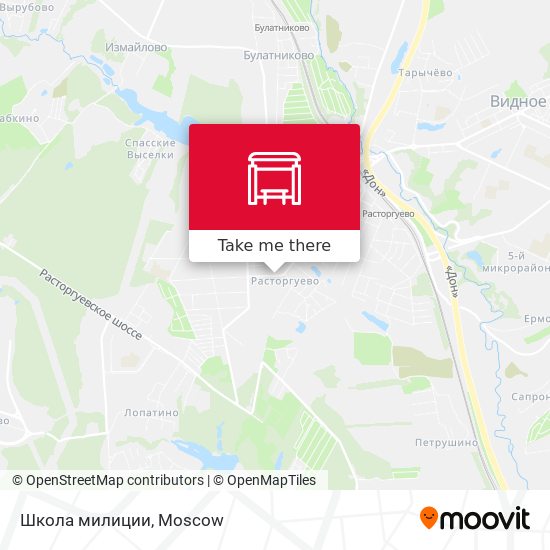 Школа милиции map