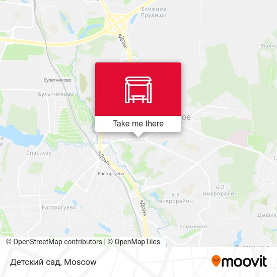 Детский сад map