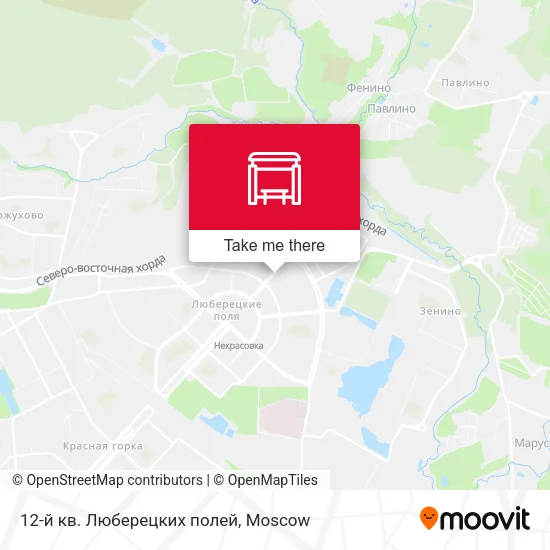 12-й кв. Люберецких полей map