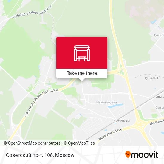 Советский пр-т, 108 map