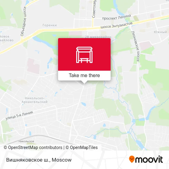 Вишняковское ш. map