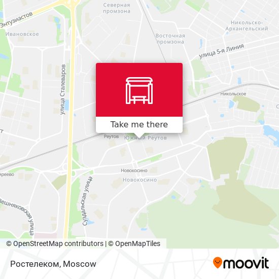 Ростелеком map
