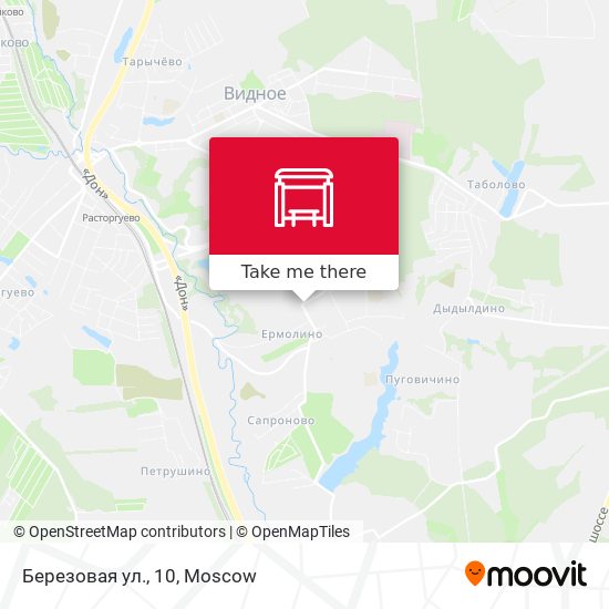 Березовая ул., 10 map