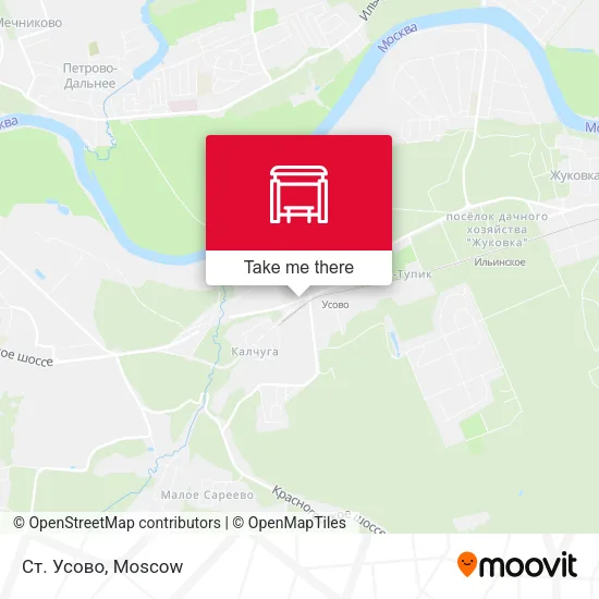 Ст. Усово map