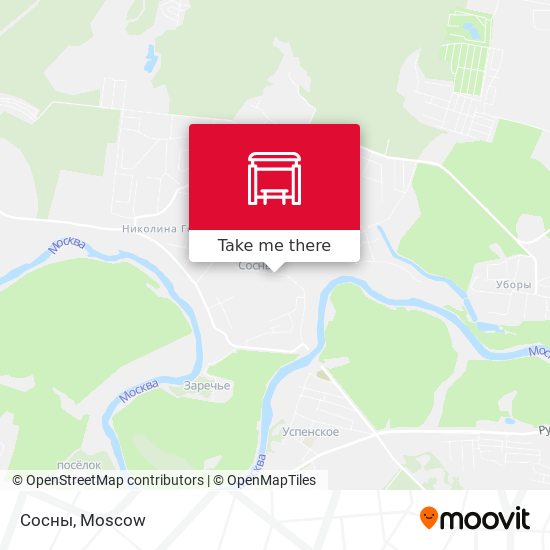 Сосны map