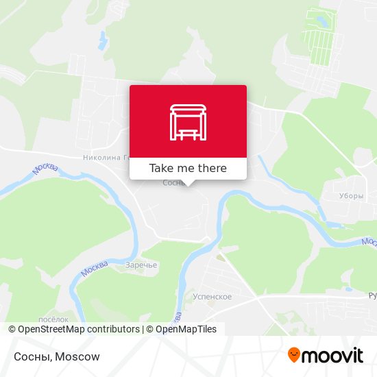 Сосны map