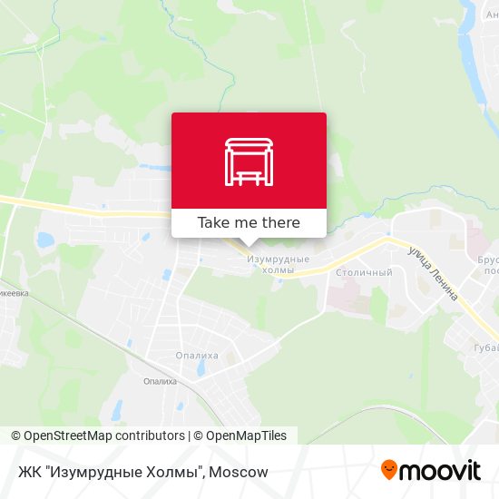 ЖК "Изумрудные Холмы" map