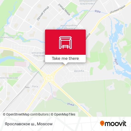 Ярославское ш. map