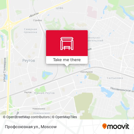 Профсоюзная ул. map
