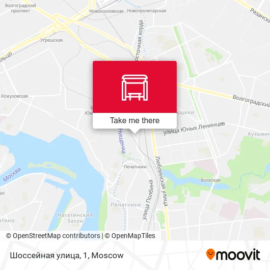 Шоссейная улица, 1 map