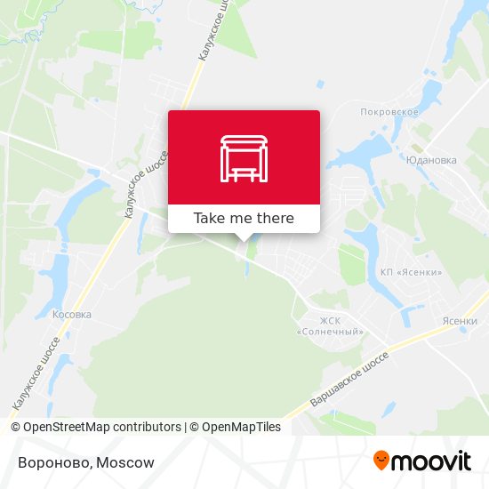 Вороново map
