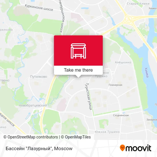 Бассейн "Лазурный" map