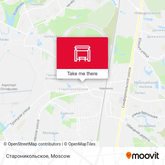Староникольское map
