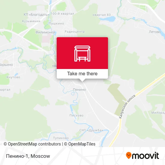 Пенино-1 map