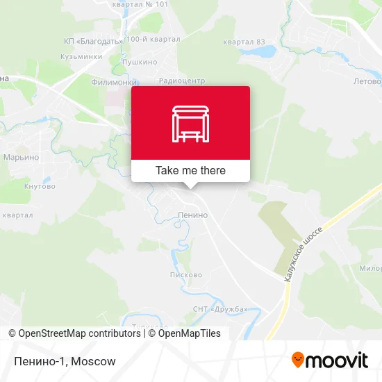 Пенино-1 map