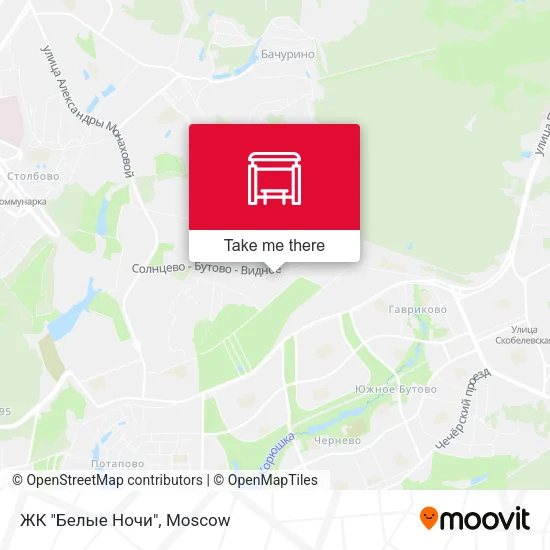 ЖК "Белые Ночи" map