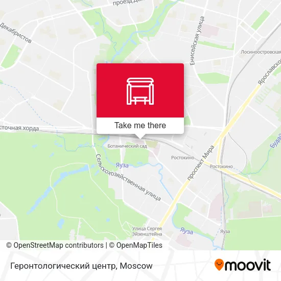 Геронтологический центр map