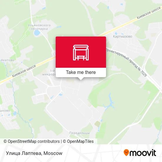 Улица Лаптева map