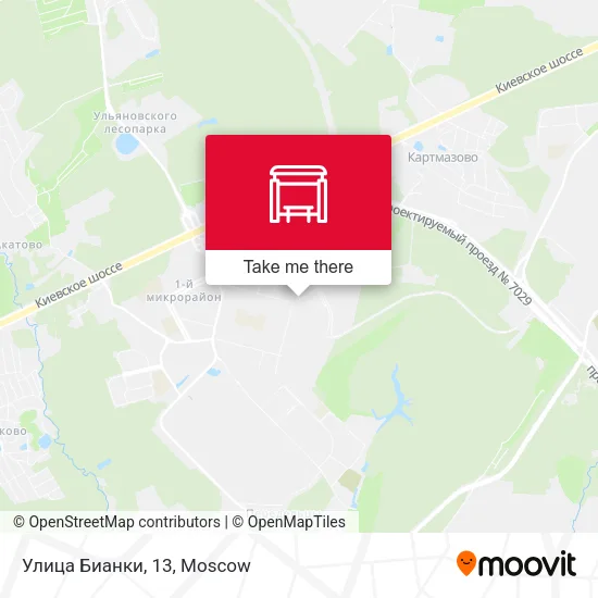 Улица Бианки, 13 map