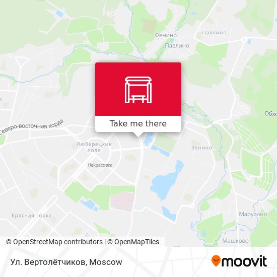 Ул. Вертолётчиков map