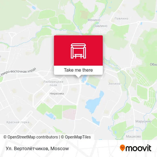 Ул. Вертолётчиков map