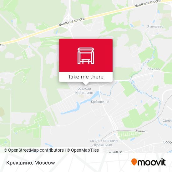 Крёкшино map