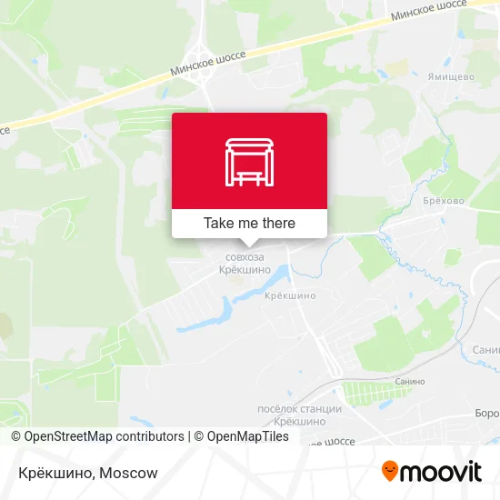 Крёкшино map