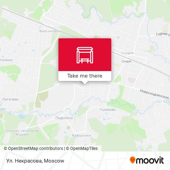 Ул. Некрасова map