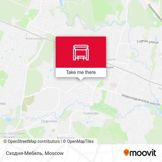 Сходня-Мебель map