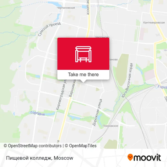 Пищевой колледж map