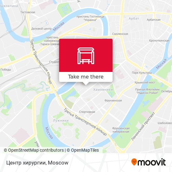 Центр хирургии map