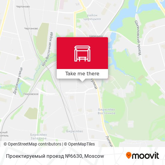 Проектируемый проезд №6630 map