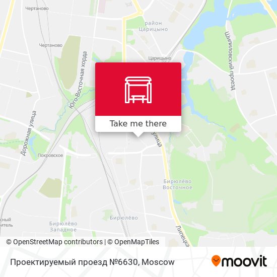 Проектируемый проезд №6630 map
