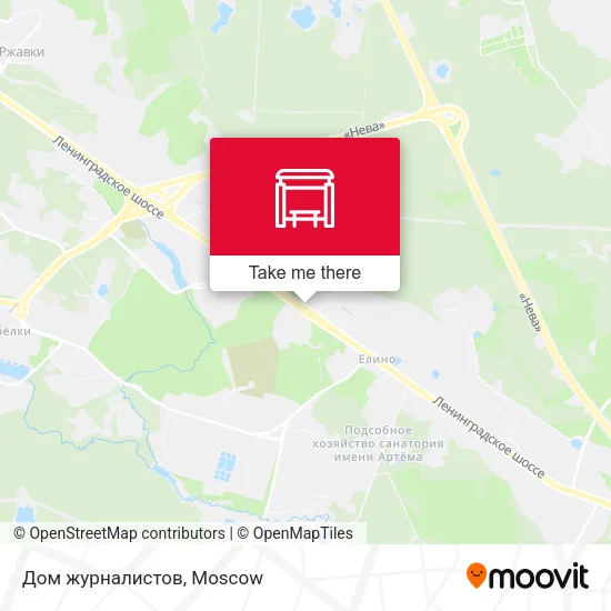 Дом журналистов map