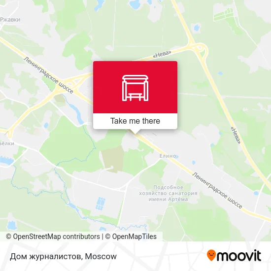 Дом журналистов map