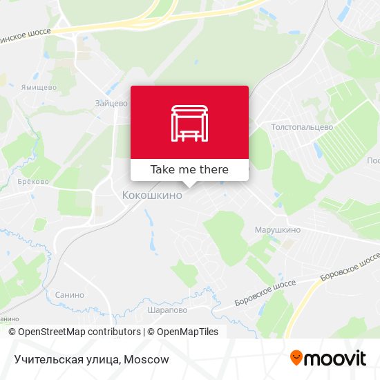 Учительская улица map