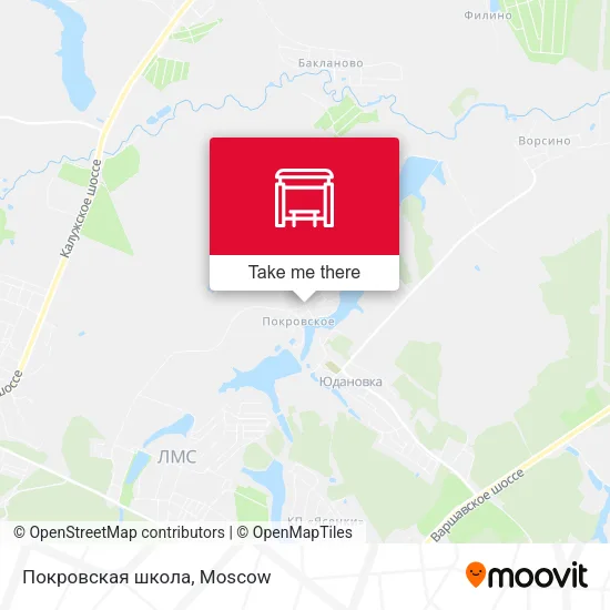 Покровская школа map
