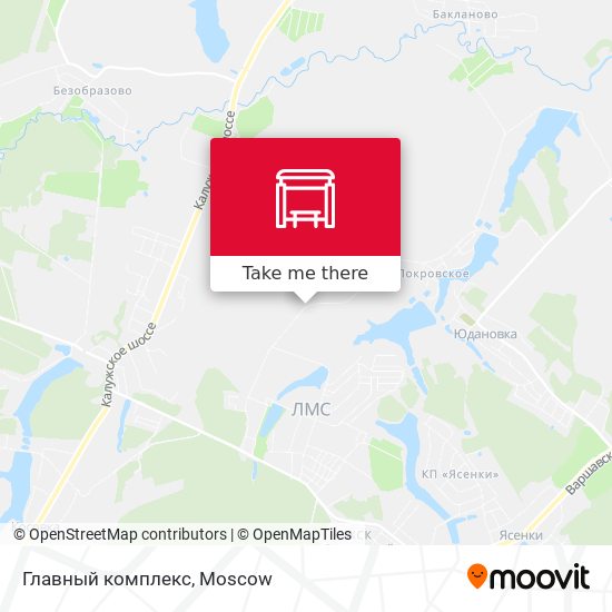 Главный комплекс map