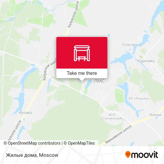 Жилые дома map