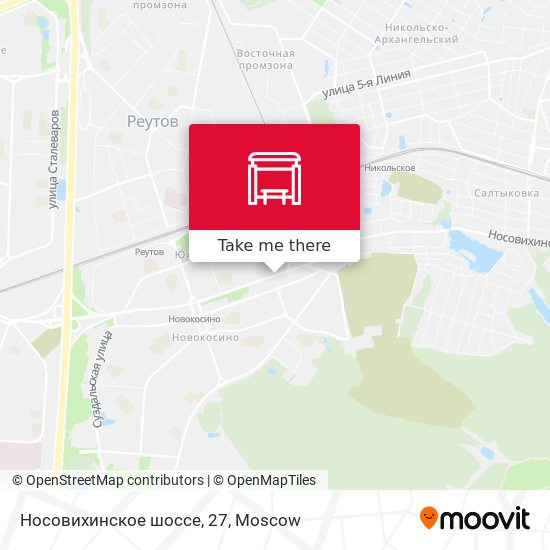 Носовихинское шоссе, 27 map
