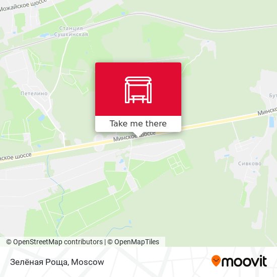 Зелёная Роща map