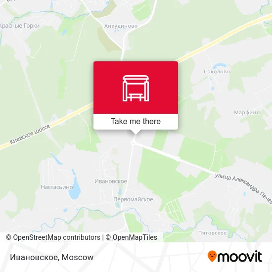 Ивановское map