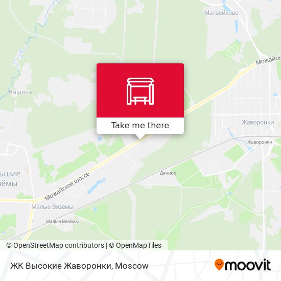 ЖК Высокие Жаворонки map