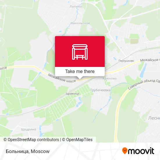 Больница map