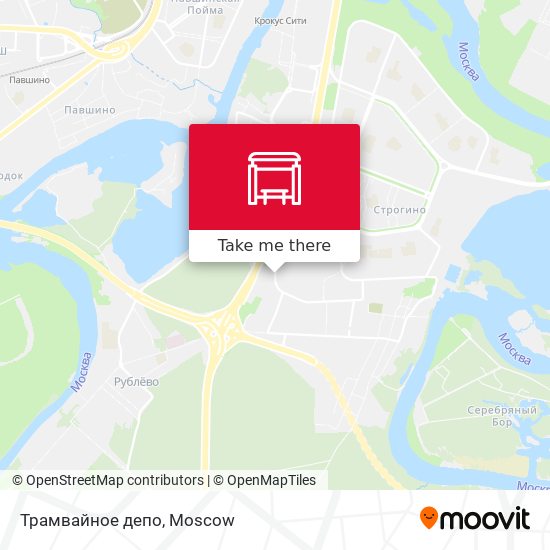 Трамвайное депо map