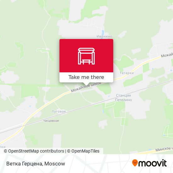 Ветка Герцена map