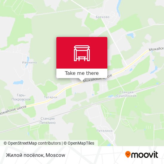 Жилой посёлок map
